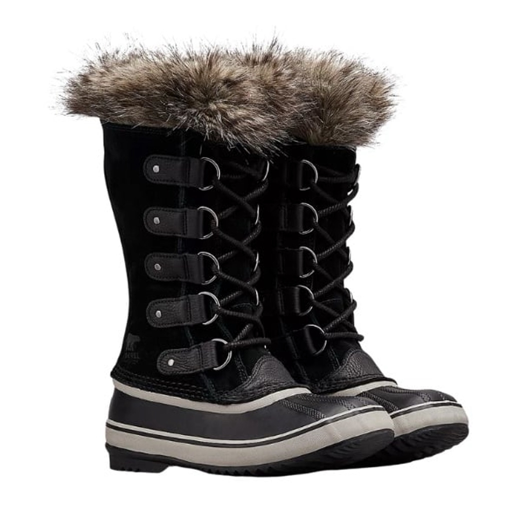 New SOREL Joan of Arctic Black Quarry Winter Boots Women's Size 5